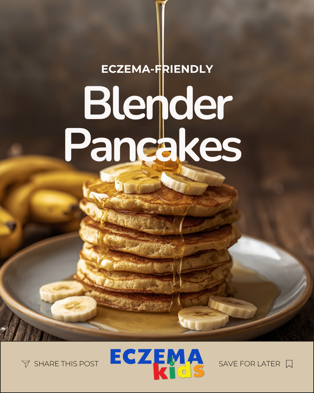 Eczema Friendly Banana Pancakes