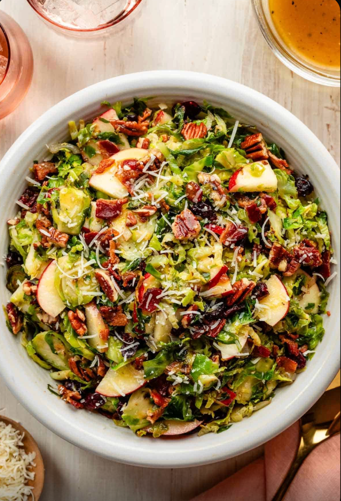 Eczema-Friendly Beet, Bacon, Brussel, Apple Meal