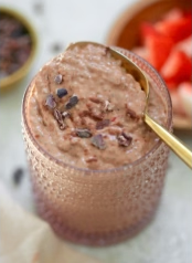 No-Cook Carob Pudding