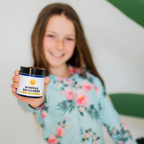Eczema-Safe Mineral Sunscreen
